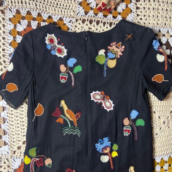 Diagram GRACE CONTINENTAL animal beaded dress - Picture 8 of 13